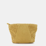 Strandtasche aus bernsteinfarbener Baumwolle