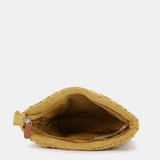 Strandtasche aus bernsteinfarbener Baumwolle