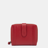 Cartera pequeña de piel roja