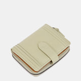 Cartera pequeña de piel verde