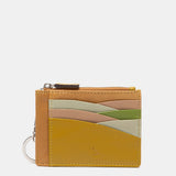 Kartenetui aus grünem Leder