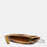 Kartenetui aus grünem Leder