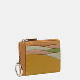 Kartenetui aus grünem Leder