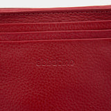 Rote Handytasche aus Leder