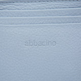 Bolso para móvil de piel azul claro