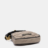 Bolso para móvil acolchado taupe