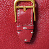 Cartera mediana de mujer en piel roja