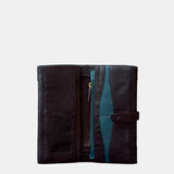 Cartera grande de mujer en piel negra