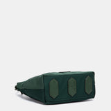 Organizador en materiales reciclados verde