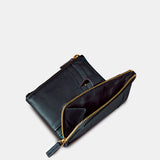 Cartera pequeña de mujer en piel negro