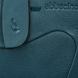 Cartera pequeña de mujer en piel azul