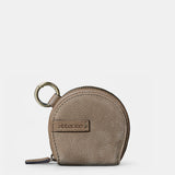 Women's taupe leather wallet.