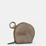 Women's taupe leather wallet.