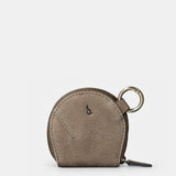 Women's taupe leather wallet.