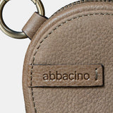 Women's taupe leather wallet.