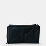 Cartera grande de mujer en piel negra