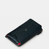 Cartera grande de mujer en piel negra