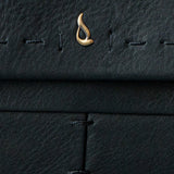 Cartera mediana de mujer en piel negra