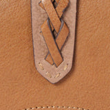 Cartera mediana de mujer en piel verde