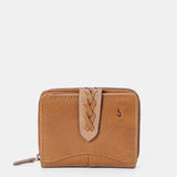 Cartera pequeña de mujer en piel verde