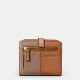 Women's cardholder in cognac leather.