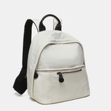 Zaino da donna in tessuti riciclati beige