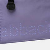 Women's backpack in lavender recycled fabrics