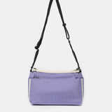 Bandolera de mujer en tejidos reciclados lavanda