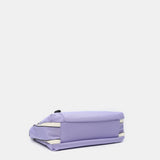 Bandolera de mujer en tejidos reciclados lavanda