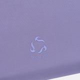 Bandolera de mujer en tejidos reciclados lavanda