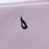 Bandolera de mujer satinada en materiales reciclados lavanda