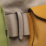 Bolso shopper de mujer en nylon camel