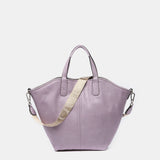 Borsa shopper reversibile da donna in grigio