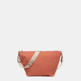 Borsa shopper reversibile da donna arancione