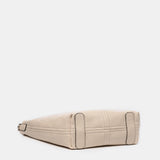 Borsa shopper reversibile da donna arancione