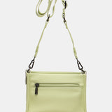 Borsa a tracolla verde da donna