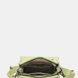 Borsa a tracolla verde da donna