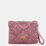 Borsa da donna color malva