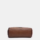 Shopper bag in recycled materials taupe