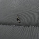 Large nylon handbag in grey