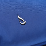 Nylon shoulder bag in blue