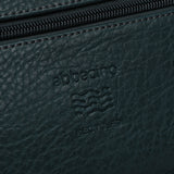 Green recycled material shoulder bag