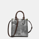 Small handbag in silver