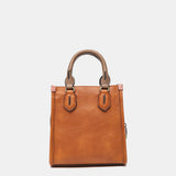 Small handbag in cognac