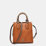 Small handbag in cognac