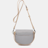 Bandolera pequeña en materiales reciclados en azul