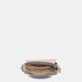 Bandolera pequeña en materiales reciclados en azul