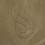 Crossbody bag in recycled materials in green