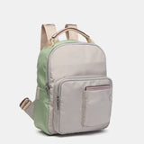 Backpack in recycled materials in grey