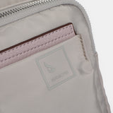 Backpack in recycled materials in grey